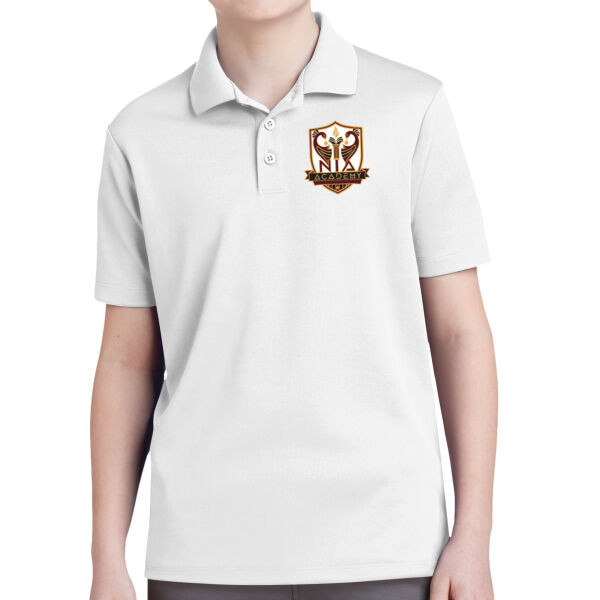Sport-Tek Youth PosiCharge RecerMesh Polo - Embroidered Logo Thumbnail