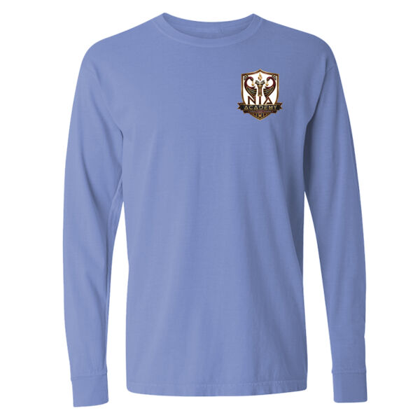 Comfort Colors Unisex Garment-Dyed Heavyweight Long Sleeve T-Shirt - Printed Logo Thumbnail
