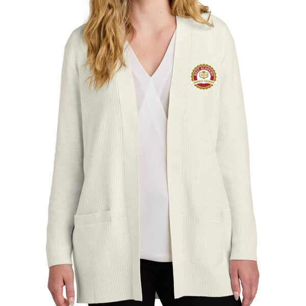 Port Authority Women's Easy Care Open-Front Cardigan - Embroidered Logo Thumbnail