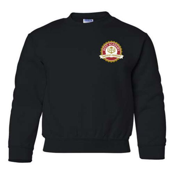 Gildan Youth Heavy Blend Crewneck Sweatshirt - Printed Logo Thumbnail