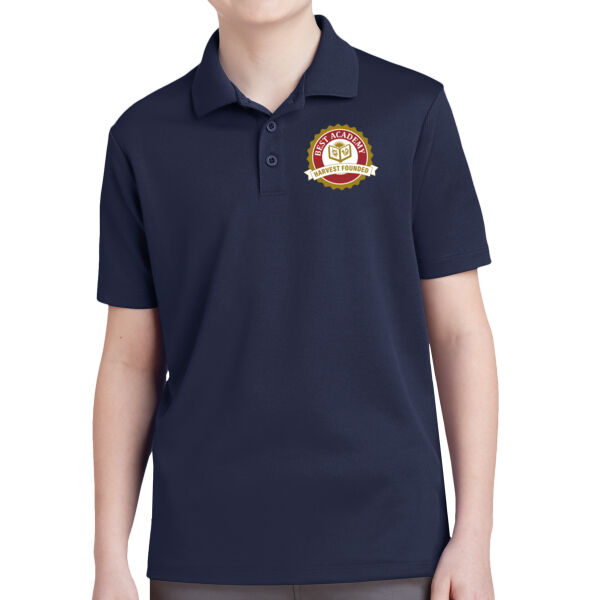 Sport-Tek Youth PosiCharge RecerMesh Polo - Embroidered Logo Thumbnail