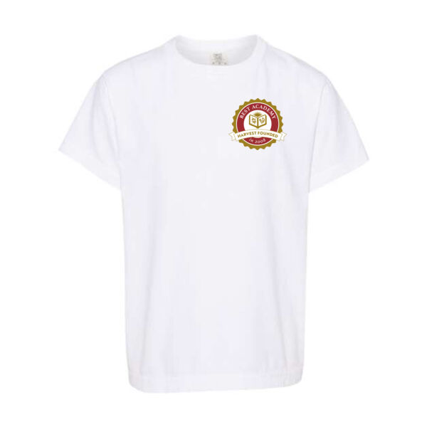 Comfort Colors Youth Garment-Dyed Heavyweight T-Shirt - Printed Logo Thumbnail
