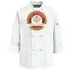 Eight Knot Button Chef Coat with Thermometer Pocket Thumbnail