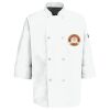 Eight Pearl Button Chef Coat with Thermometer Pocket Thumbnail