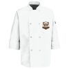 Eight Pearl Button Chef Coat with Thermometer Pocket Thumbnail