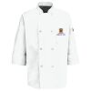 Eight Pearl Button Chef Coat with Thermometer Pocket Thumbnail