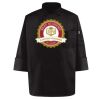 Black Knot Button Chef Coat Thumbnail